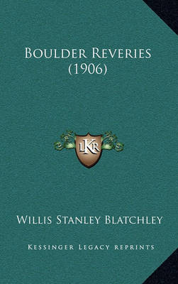 Book cover for Boulder Reveries (1906)