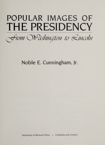 Book cover for Popular Images of the Presidency