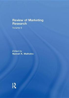 Book cover for Review of Marketing Research