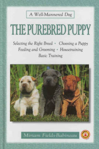 Cover of The Purebred Puppy