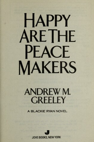 Cover of Happy are the Peacemakers