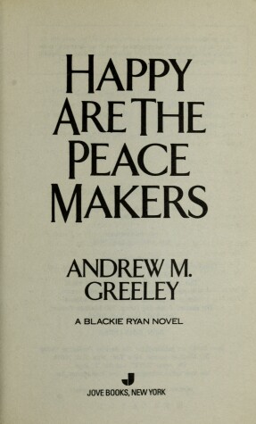 Book cover for Happy are the Peacemakers