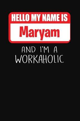 Book cover for Hello My Name Is Maryam