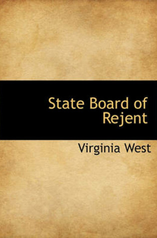 Cover of State Board of Rejent