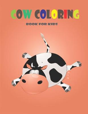Book cover for Cow coloring book for Kids