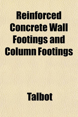 Book cover for Reinforced Concrete Wall Footings and Column Footings