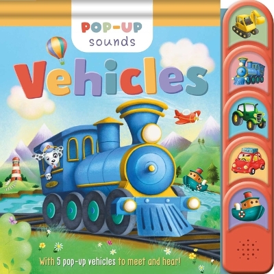 Book cover for Pop-Up Sounds Vehicles