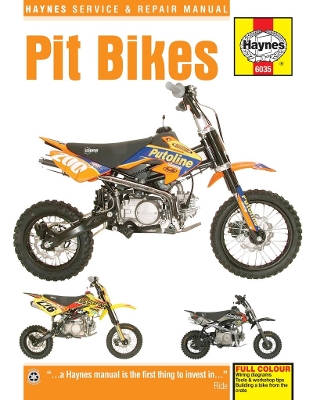 Book cover for Pit Bikes (90 -16)