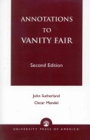 Book cover for Annotations to "Vanity Fair"
