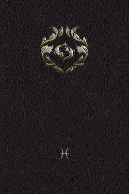 Book cover for Monogram Pisces Notebook