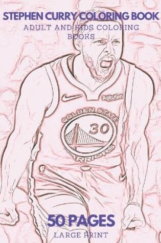 Cover of Stephen Curry Coloring Book