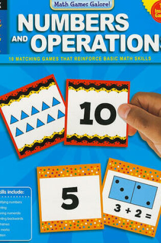 Cover of Numbers and Operations, Grade K