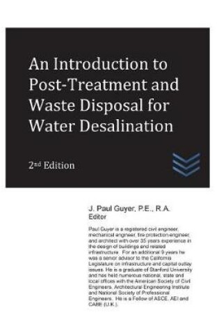 Cover of An Introduction to Post-Treatment and Waste Disposal for Water Desalination
