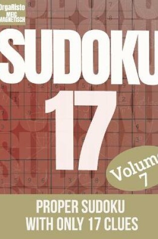 Cover of Sudoku 17 volume 7