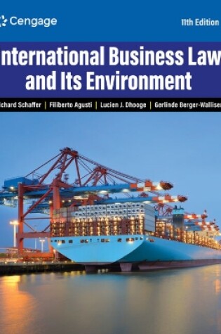 Cover of International Business Law and Its Environment