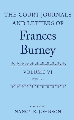 Cover of The Court Journals and Letters of Frances Burney