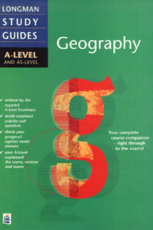 Cover of Longman A-level Study Guide: Geography