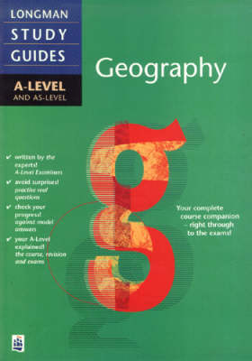 Cover of Longman A-level Study Guide: Geography