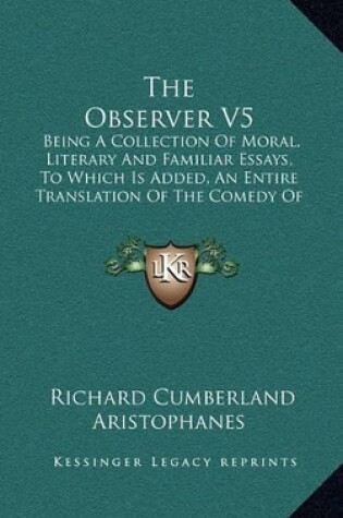 Cover of The Observer V5