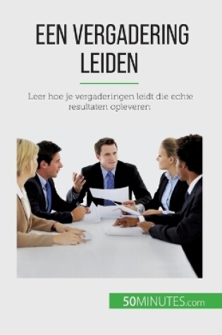 Cover of Een vergadering leiden