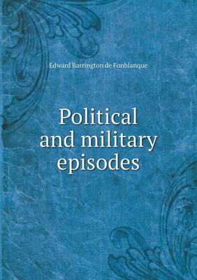 Book cover for Political and military episodes