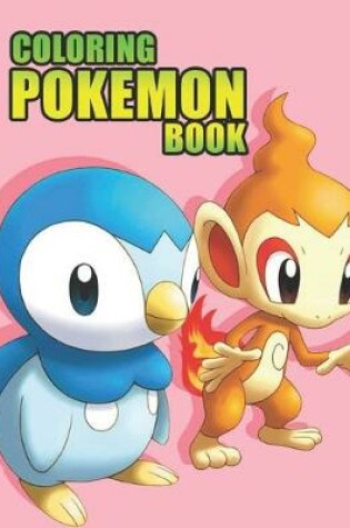 Cover of coloring pokemon book