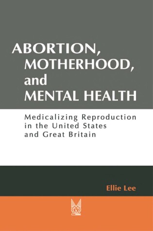 Cover of Abortion, Motherhood, and Mental Health