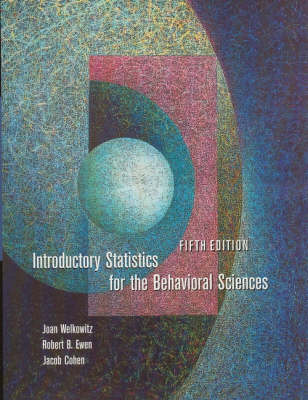 Book cover for Introductory Statistics - for the Behavioral Sciences 5e (Wse)