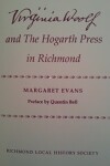 Book cover for Virginia Woolf and the Hogarth Press in Richmond