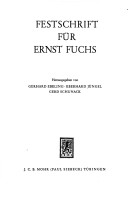 Book cover for Festschrift Fur Ernst Fuchs