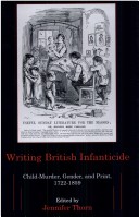 Book cover for Writing British Infanticide