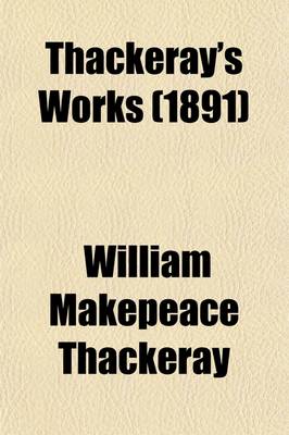 Book cover for Thackeray's Works (Volume 27)