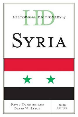 Book cover for Historical Dictionary of Syria