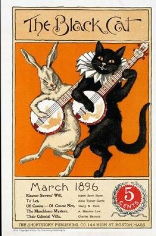 Cover of Black Cat Vintage Poster Journal