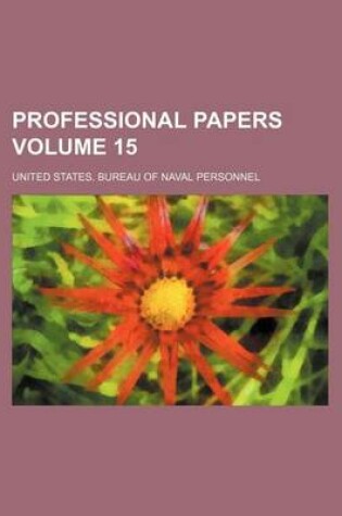 Cover of Professional Papers Volume 15