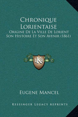 Cover of Chronique Lorientaise