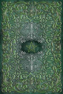 Cover of Monogram Pentagram (Neopaganism) Blank Book