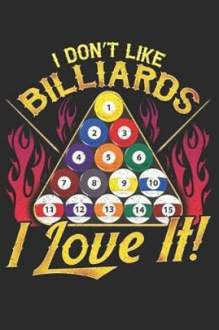 Cover of I Dont Like Billiards I Love It