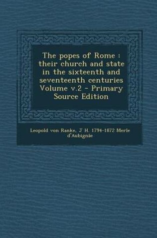 Cover of The Popes of Rome