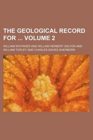 Cover of The Geological Record for Volume 2