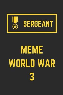 Book cover for Sergeant