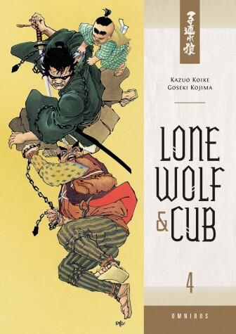 Book cover for Lone Wolf And Cub Omnibus Volume 4