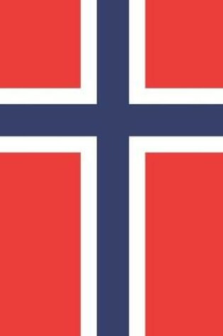 Cover of Norway Travel Journal - Norway Flag Notebook - Norwegian Flag Book