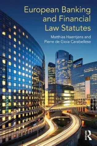 Cover of European Banking and Financial Law Statutes