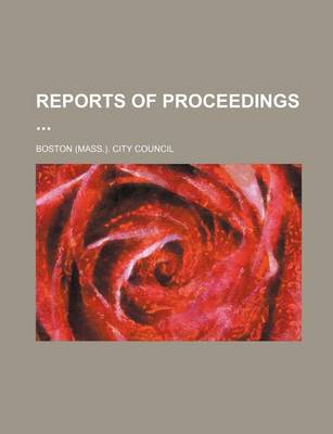 Book cover for Reports of Proceedings