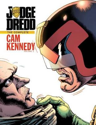 Book cover for Judge Dredd The Cam Kennedy Collection Volume 1