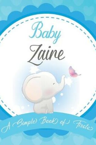 Cover of Baby Zaire A Simple Book of Firsts