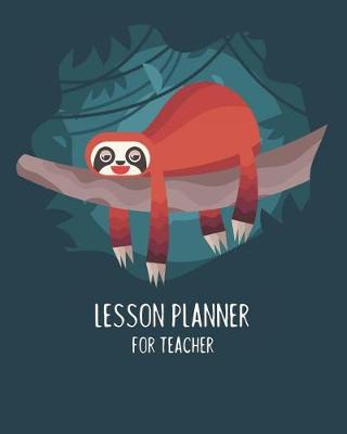 Book cover for Lesson Planner For Teacher