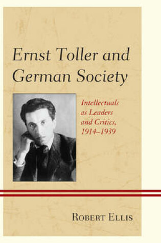 Cover of Ernst Toller and German Society