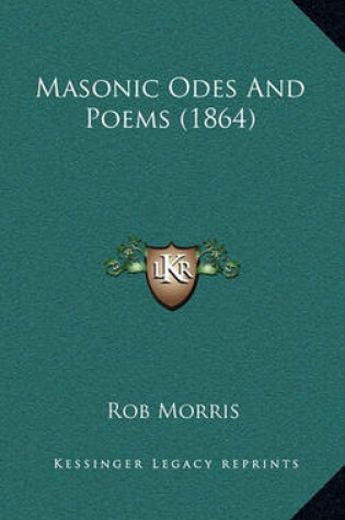 Cover of Masonic Odes and Poems (1864)